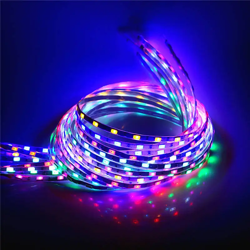 1 м 5 60 светодиодов/м IP67 водостойкая Светодиодная лента RGB SMD5630 12В Диодная для