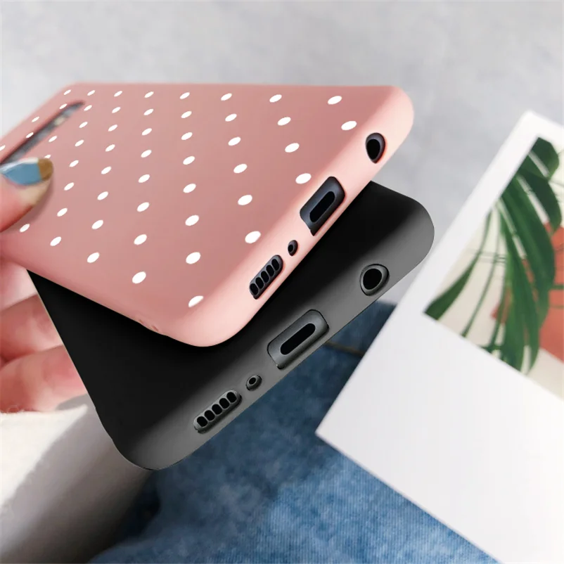 Пунктирной линии Coque для samsung Galaxy M10 M20 M30 M40 A10 A20 A20E A30 A40 A50 A60 A70 S7 край S8 S9 S10 плюс S10E Note 9 10 ТПУ чехол