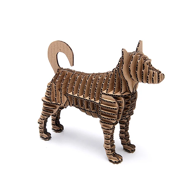 Aliexpress.com : Buy 3d Puzzle Dog Paper Craft Puppy Model