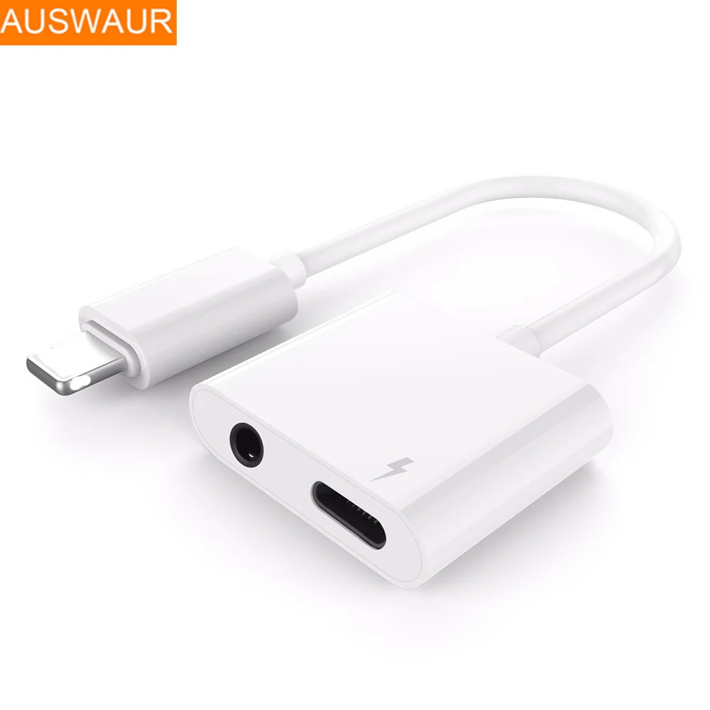 2 in 1 Adapter Connector to 3.5mm Earphone headset 2A