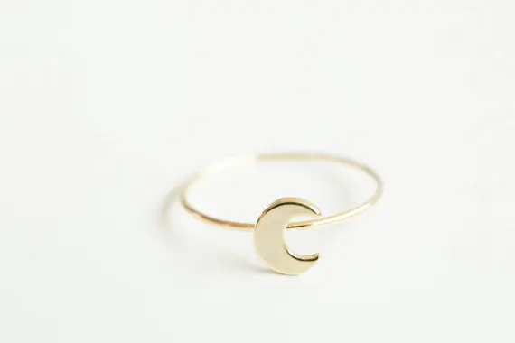 yiustar Simple Deer Antler ring women Animal women finger rings party gift