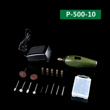 Мини электрическая дрель Электрический шлифовальный набор 12 В постоянного тока шлифовальный инструмент для фрезерования полировки бурения гравировки Мини дрель