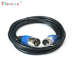 Аудио кабель Одежда высшего качества 1 шт. 1.8 метра XLR 3pin мужчин и женщин экранированный микрофонный кабель-удлинитель шнура дропшиппинг