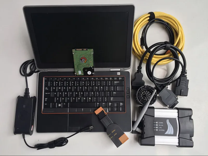 Для bmw инструмент диагностики Wi-Fi icom рядом с ноутбука e6320 i5 4g ista d p программное обеспечение hdd 500 gb готов к работе obd полные кабели