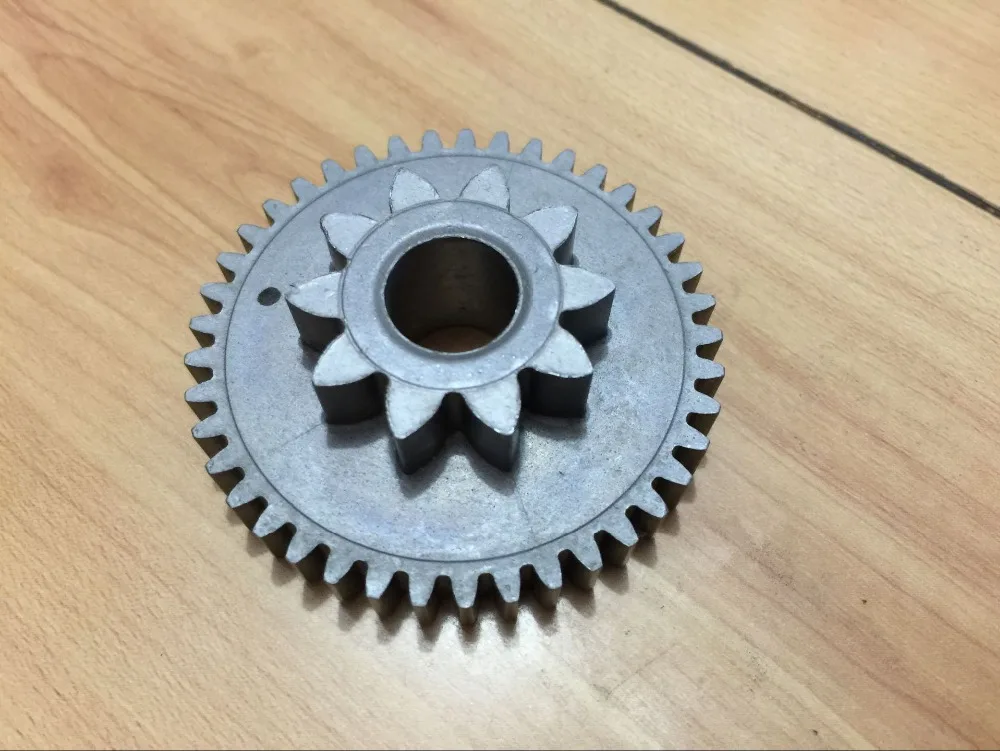 

double connect gear engine parts of JIANSHE 250 JS250 LONCIN 250 41 teeth and 10 teeth