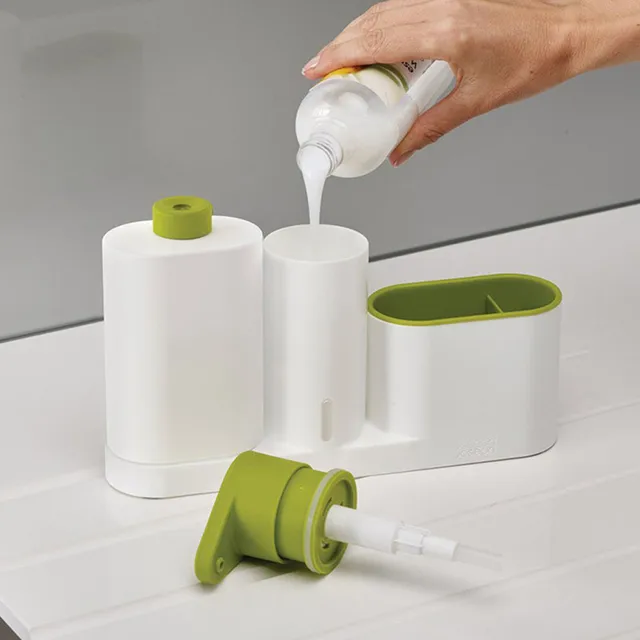 Multifunctional Storage with Soap Dispenser