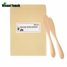 Визуальный контакт 12 шт. деревянная лопатка варенья маслонамазыватель нож для торта салат сыра Смешивание скребок посуда инструменты для выпекания