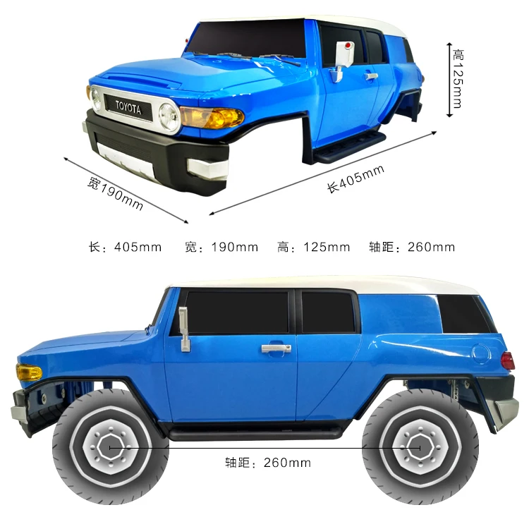 1/10 весы Hengguan RC Гусеничный ПВХ корпус для HG автомобиль|Детали и аксессуары| |