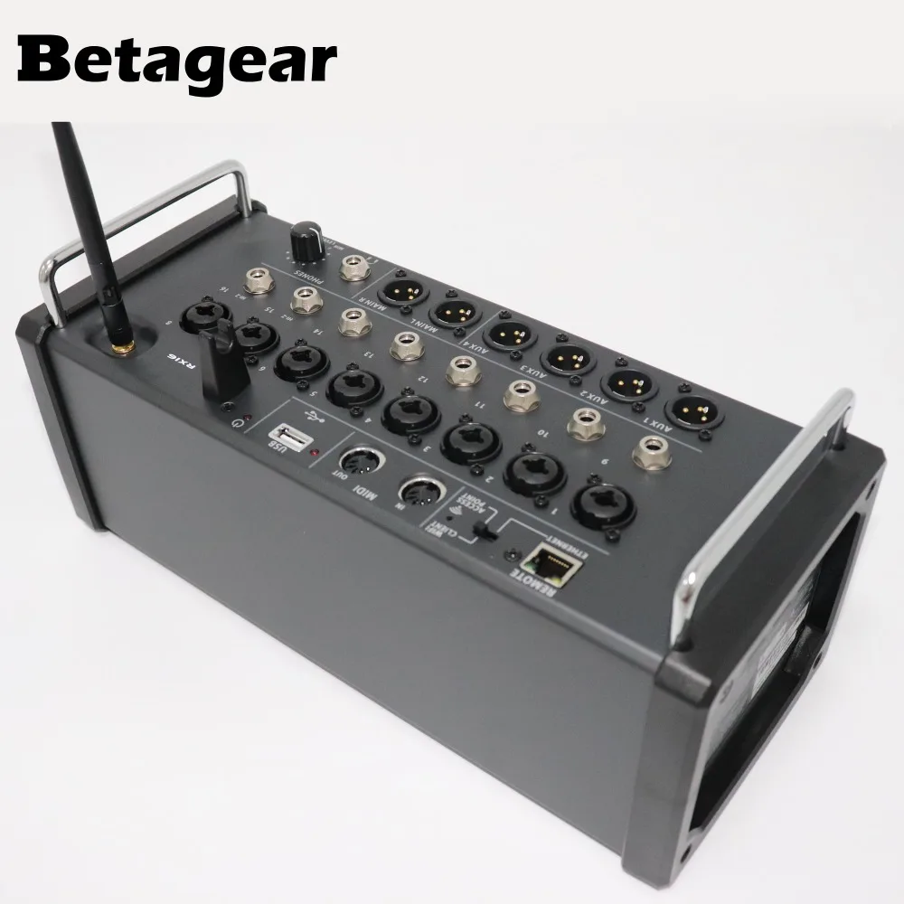 Betagear 16 Channel Digital Mixer for Ipad/Android