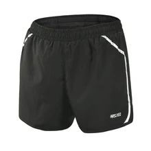 Men Sport Running Shorts Elastic Waist Men Quick Dry Fitness Shorts Male Short Pants 3 Colors