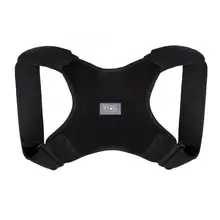 Soutien dorsal court réglable bonne clavicule taille unique renforcement des Muscles correcteurs de Posture réduire la douleur avec les épaulettes