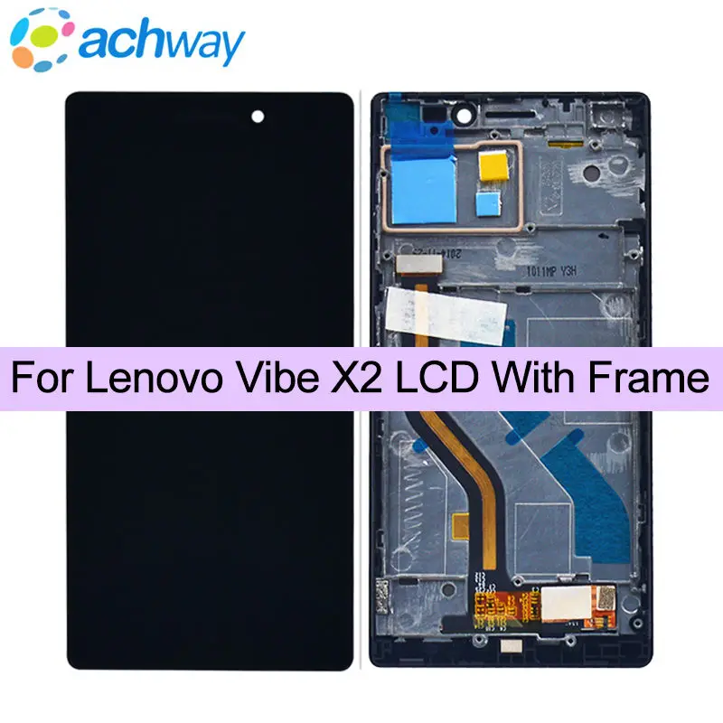 Для lenovo Vibe X2 ЖК-дисплей+ кодирующий преобразователь сенсорного экрана в сборе с рамкой бесплатные инструменты