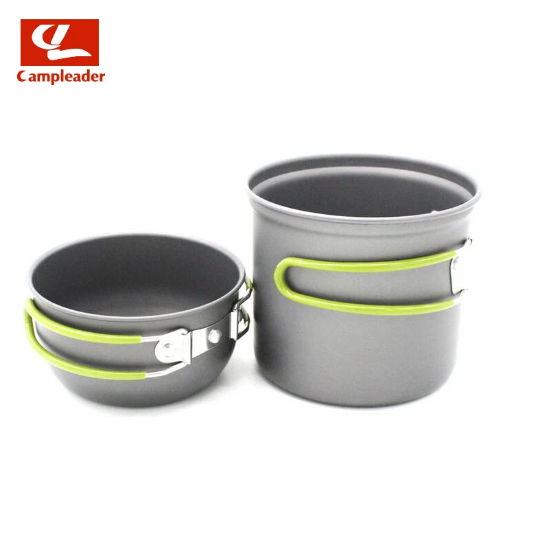 Campleader Camping vajilla 1-2 Persona utensilios Camping viaje vajilla juego de Picnic senderismo utensilios de cocina cubiertos CL005