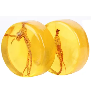 

New Bath Cleanser Soap Ginseng Revitalizing Soap Bar Psoriasis Eczema Anti Fungus Bath Whitening Soap