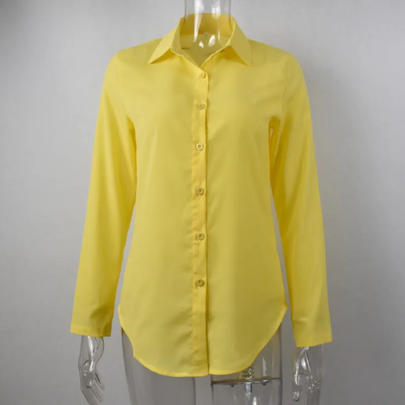 Spring Autumn Women Chiffon Blouse Shirts Casual Long Sleeve Solid OL Female Work Wear Elegant Ladies Blouse Shirts Plus Size Spring Autumn Women Chiffon Blouse Shirts Casual Long Sleeve Solid OL Female Work Wear Elegant Ladies Blouse Shirts Plus Size