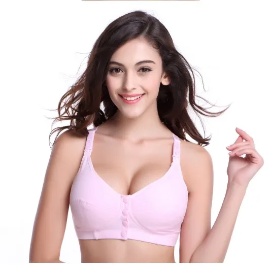 XXL Hot Breast Feeding cotton Maternity bras prevent sagging for women
