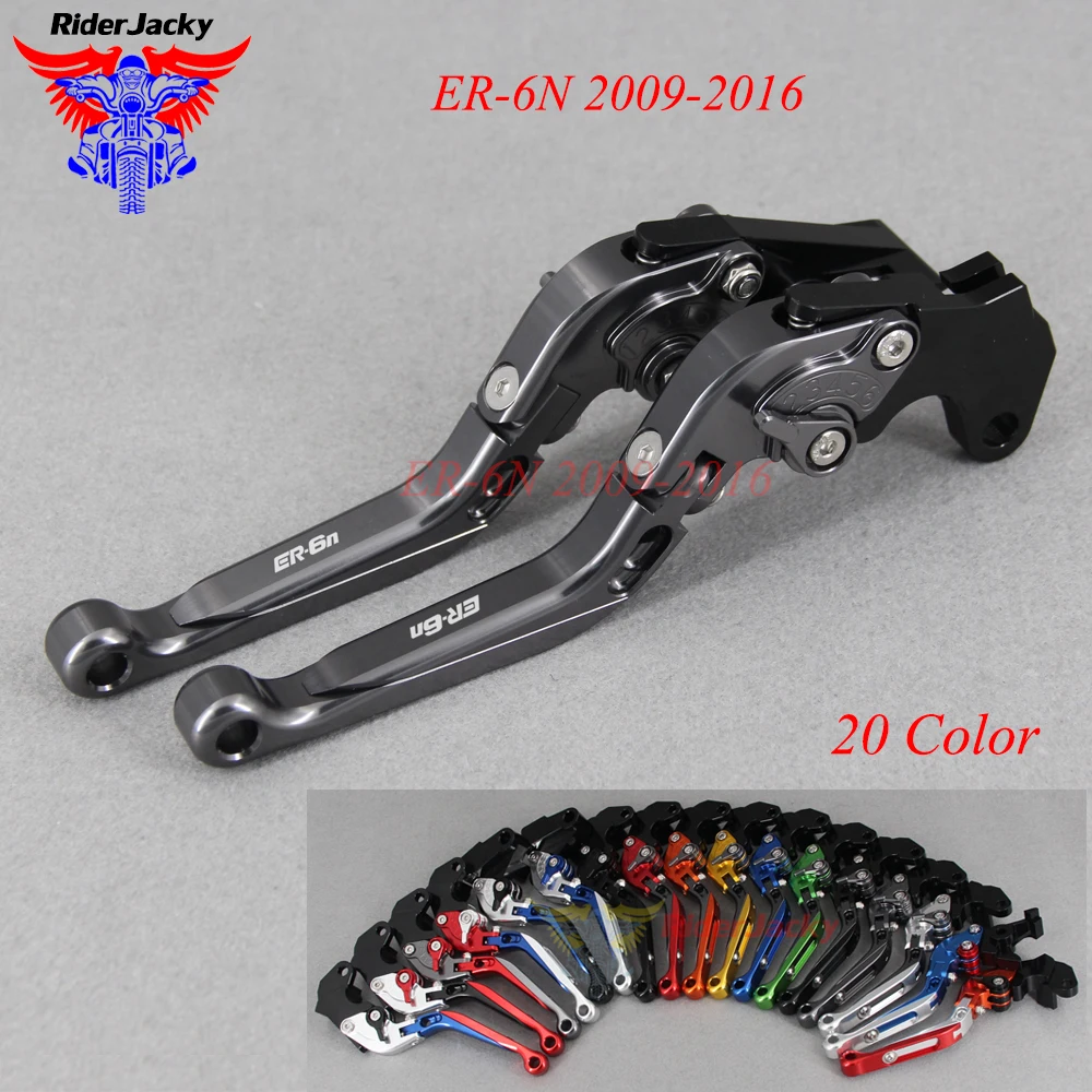 Выдвижные складные рычаги тормозной муфты с ЧПУ для Kawasaki ER-6N ER6N 2009-2016 ER6 N 2015 2014 2013
