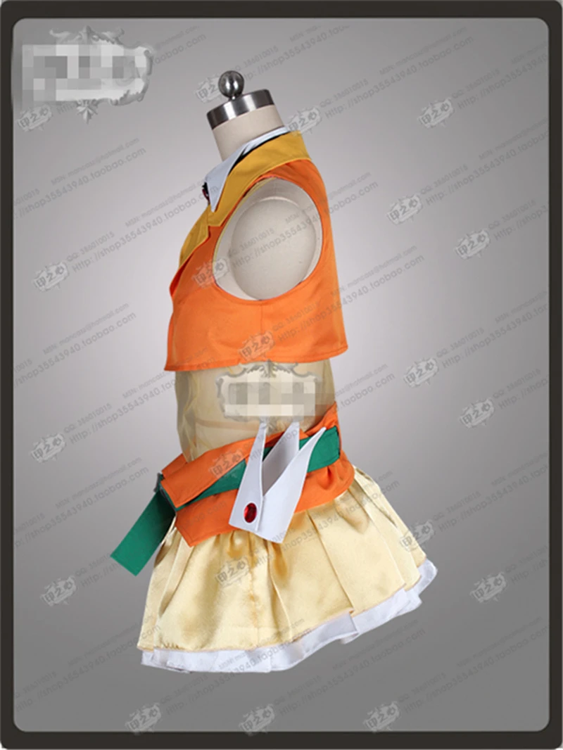 Желтый костюм для косплея из японского Аниме VOCALOID Gumi + Бесплатная доставка C| |