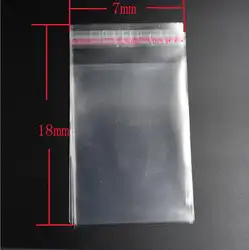 FLTMRH полиэтиленовый мешочек на молнии мешок Прозрачные полиэтиленовые пакеты самоклеющиеся уплотнения ювелирных изделий делая Ba