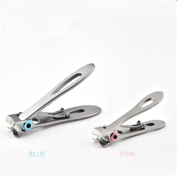 

Professional Nail Clippers Stainless Steel Cutter Toenail Fingernail Manicure Trimmer for Thick s