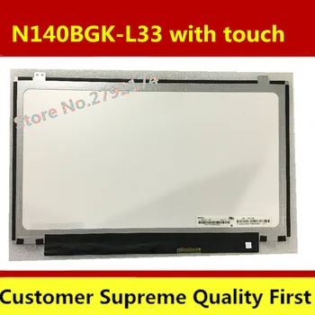 

New original free shipping N140BGK-L33 for Lenovo G410S laptop LCD screen LCD touch screen assembly
