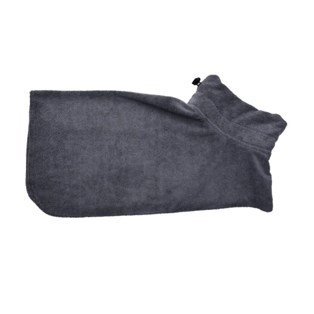 

New Ultra-absorbent Microfiber Pet Bathrobe Drying Towel Dog Towels Bathing Towel Grooming Pet Product Hogard JY16