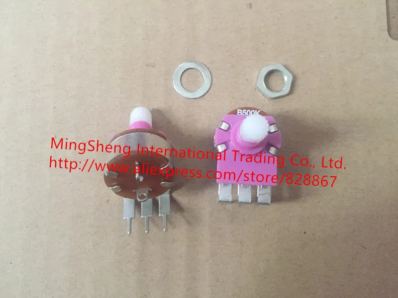 Original new 100 500K dimming potentiometer with switch potentiometer