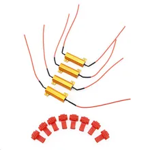 4 шт. рулевая лампа сопротивление сигнал поворота нагрузки резисторы светодиодный быстрый флэш-аксессуар индикатор нагрузки 50 Вт 6RJ резистор сигнал мигалка