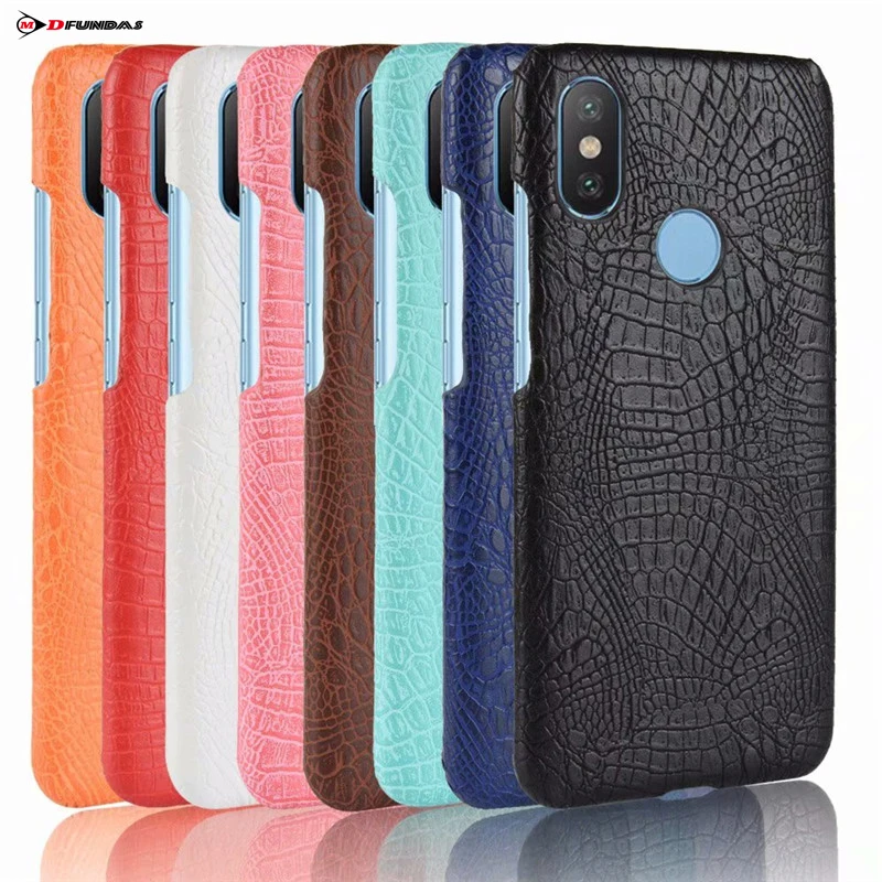 Чехол для Xiaomi Mi A2 чехлы кожаный чехол пластик жесткий роскошный крокодиловый