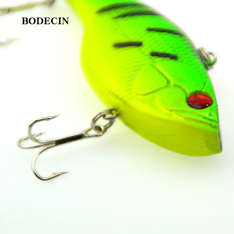Fishing Lure Wobblers Artificial Baits Peche Crankbait 75mm 18g VIB Hard Bait With Hooks 1PS 3d Eye Lifelike Wobbler Swim Tackle (5)