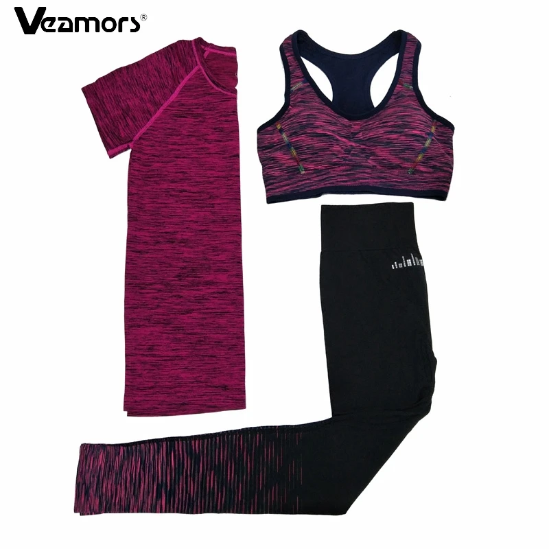 ESHINES Two Pieces Women Yoga Set Vest+Pants Workout