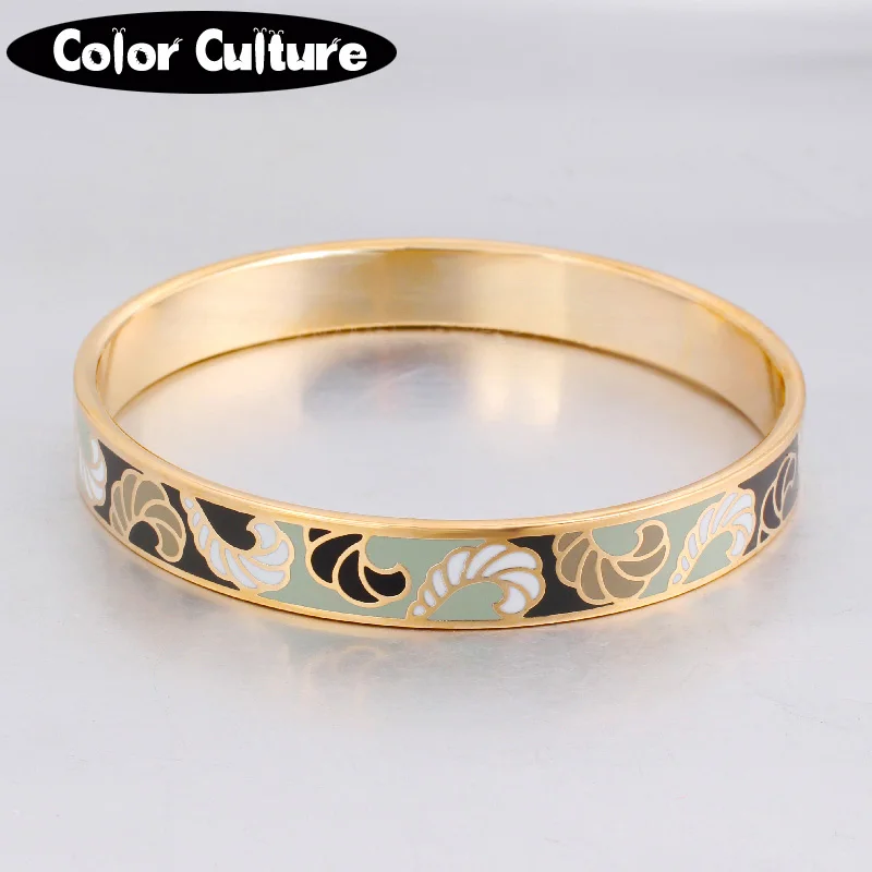 

Costume Jewelery Colorful bracelets Bangles for Women 2017 New High Quality Jewelry Elegant Classic Enamel Bangles