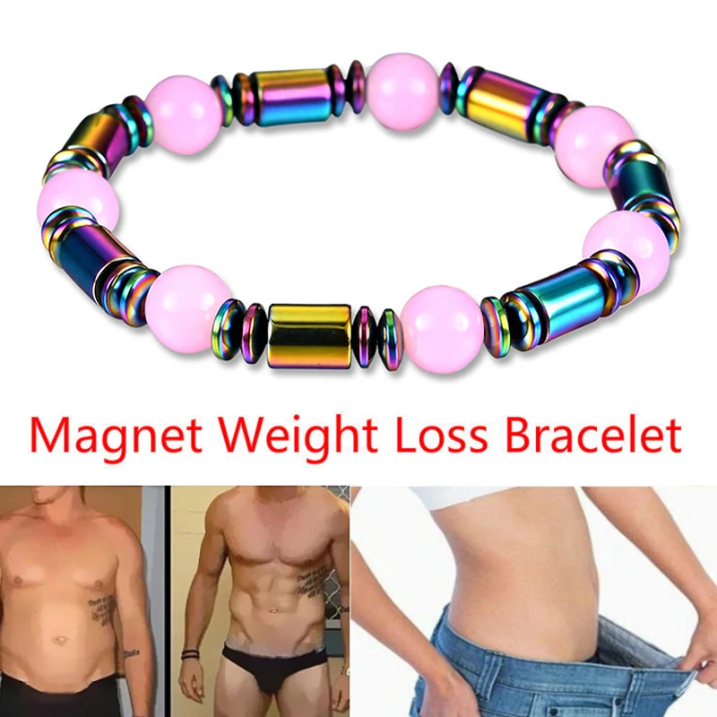 Магнитный бисерный браслет вес потеря браслет Модный похудение браслет уменьшить вес эффективный женский цвет