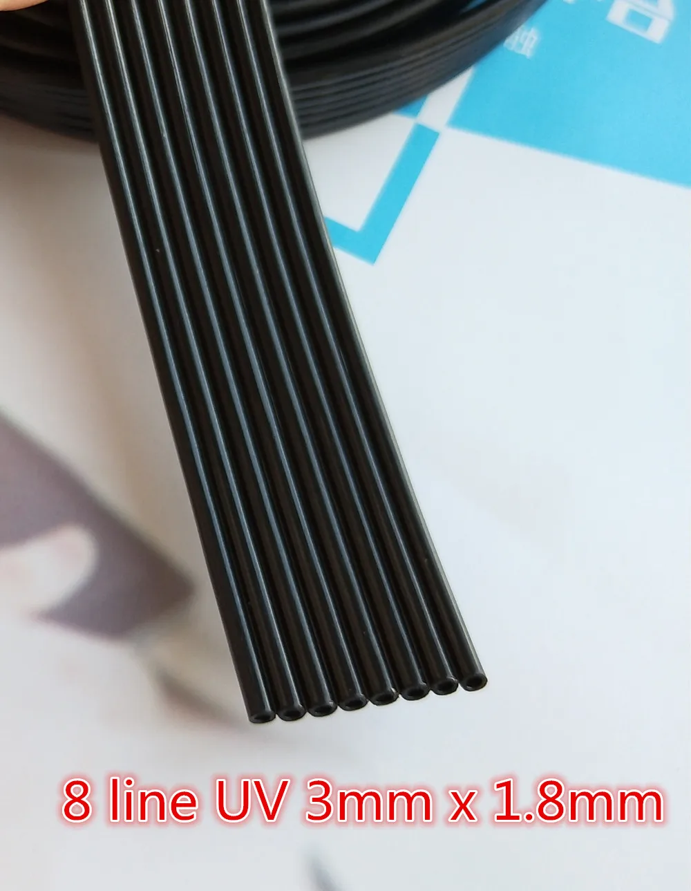 8 line uv tube 3mm 1