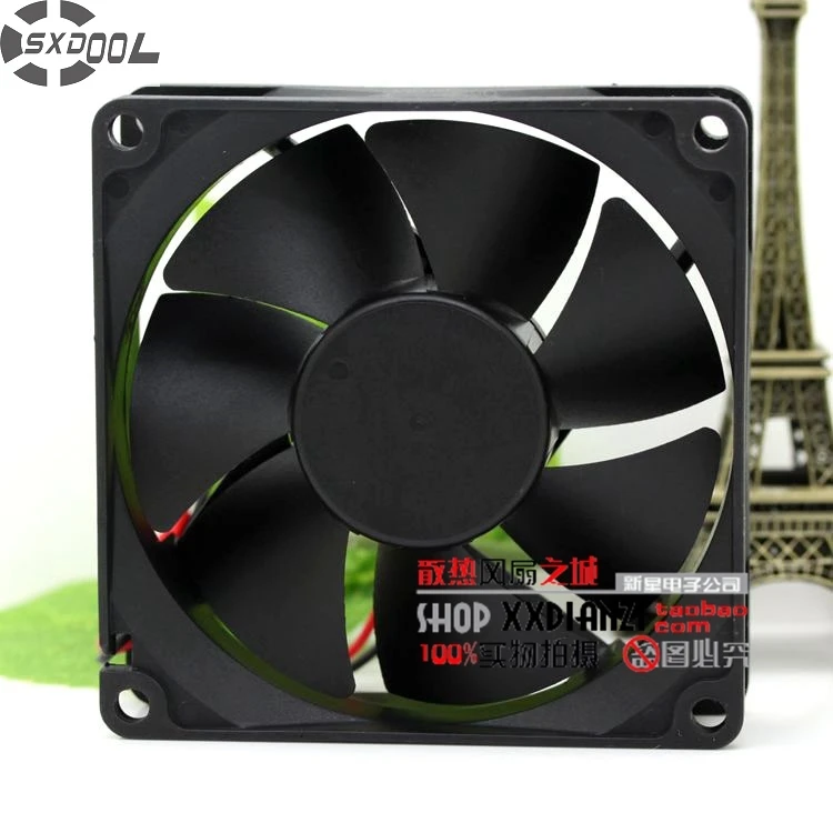 SXDOOL FD488025EB-N 8025 48В 0.11A 8 см сервер DC бесщеточный вентилятор охлаждения | Компьютеры и