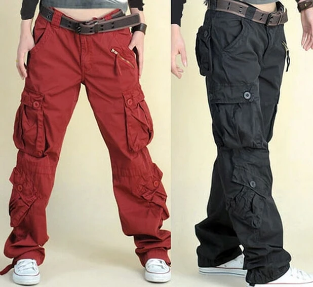 cargo pants with lots of pockets
