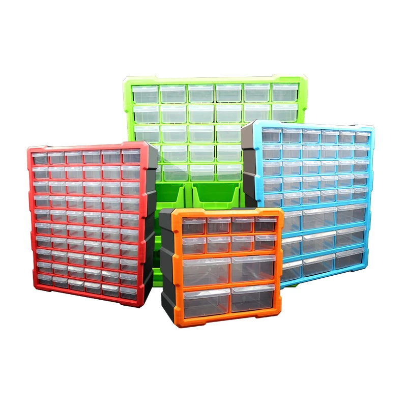 

High Quality Tool Case Toolbox Parts Box Classification of Ark Multi-grid Drawer Type Building Blocks Case Receive Case