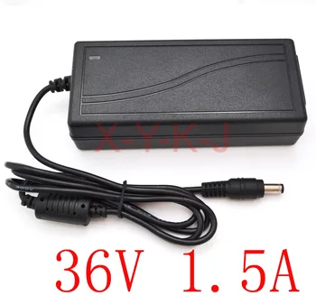 

50PCS High quality IC solutions AC 100V-240V DC 36V 1.5A Switch power supply, 54W LED adapter, 5.5mm*2.1-2.5mm