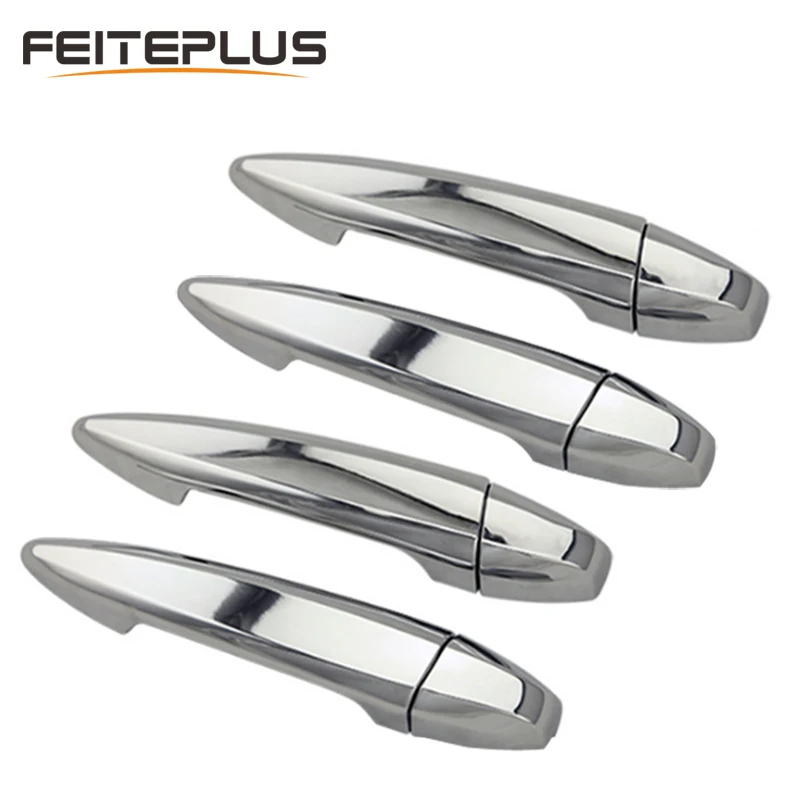 For BMW X5 2014 2015 2016 2017 ABS Chrome Outer Door Handle Cover Trim