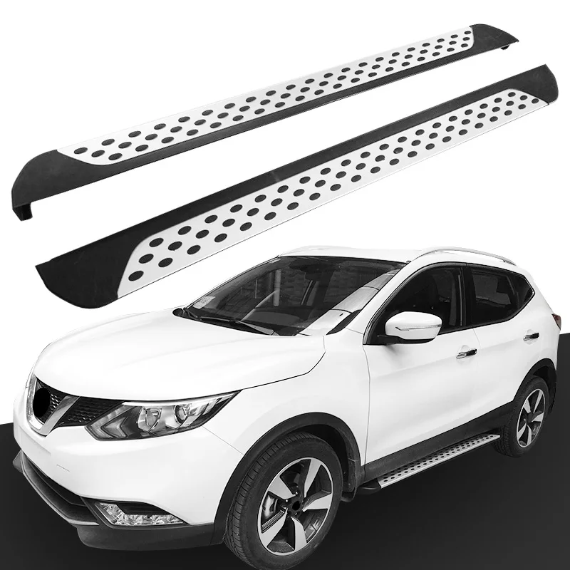 

2 PCS Running Board Platform Iboard Side Step for Nissan Qashqai 2014-2018 Nerf Bar