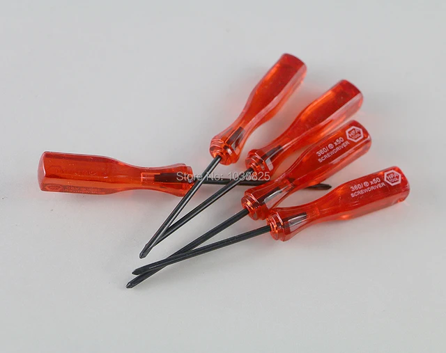 2pcs/lot Red 2.5mm Y Screw Driver 2.5Y Tri Wing Screwdriver