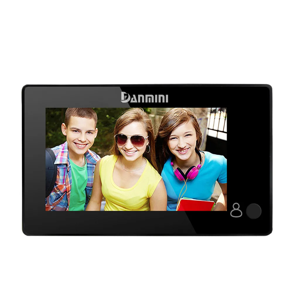 

DANMINI Wireless Door Phone Video Doorbell Digital Peephole Viewer Door Eye Doorbell Home Security Camera Night Vision