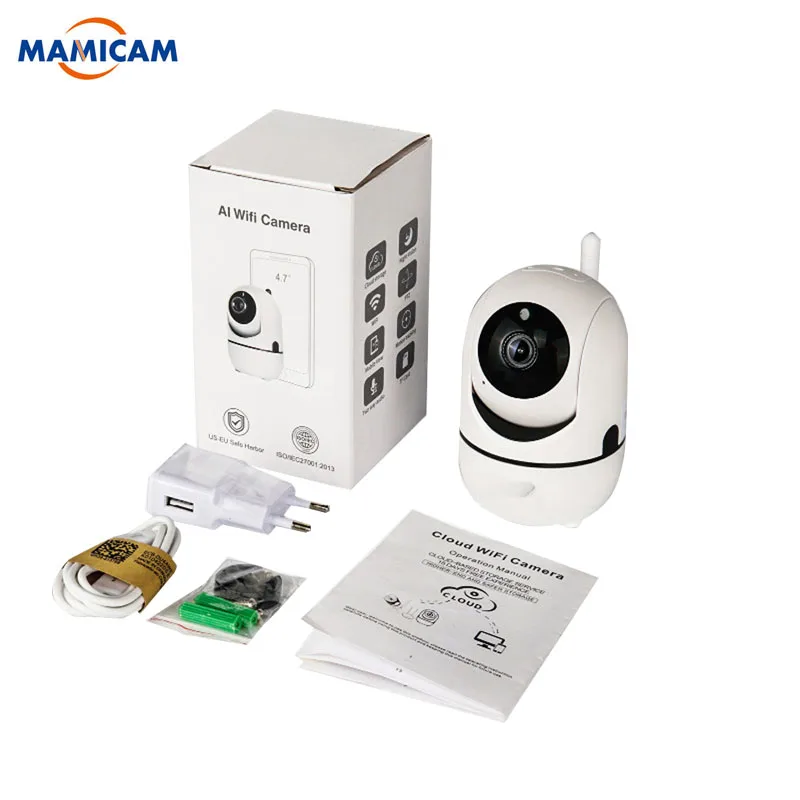 

HD 1080P Cloud Wireless IP Camera Intelligent Auto Tracking Human Home Security CCTV Network Wifi Camera Motion Detection
