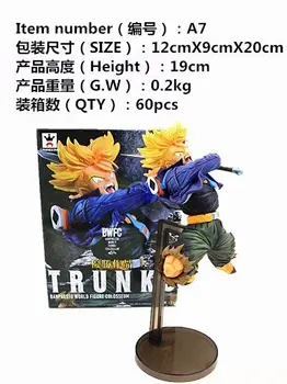 

New BWFC Torankusu Trunks Sword Battle Dragon Ball Z Toriyama Akira Classic Comic Anime 19cm Banpresto Figure Figurine Toys