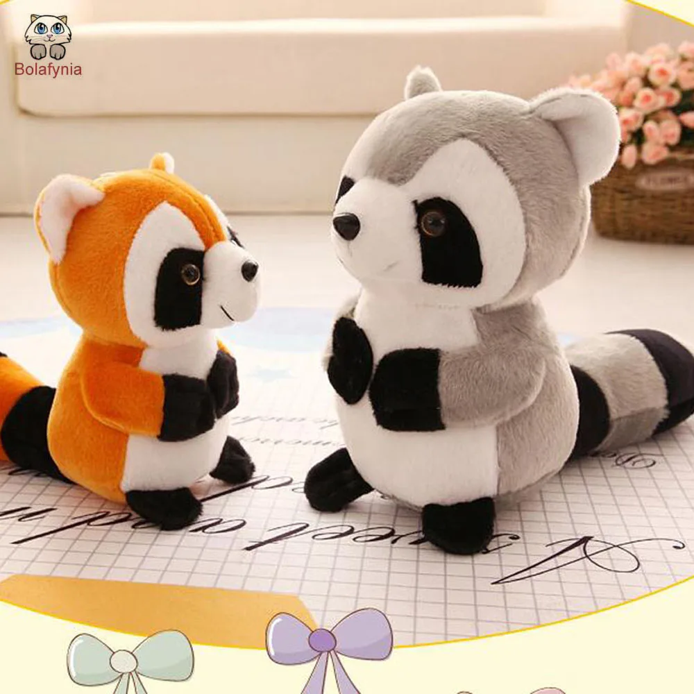 small raccoon stuffed animal