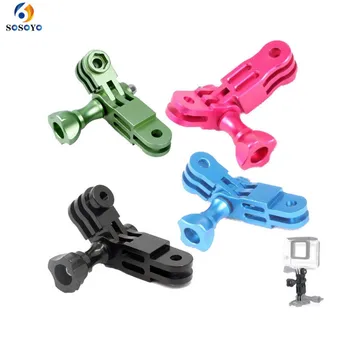 

Aluminum 3 Way Adjustable Rotating Pivot Arm Mount Support with Screw Tools for Gopro Hero 7 6 5 4 3 SJCAM Camera Accessories