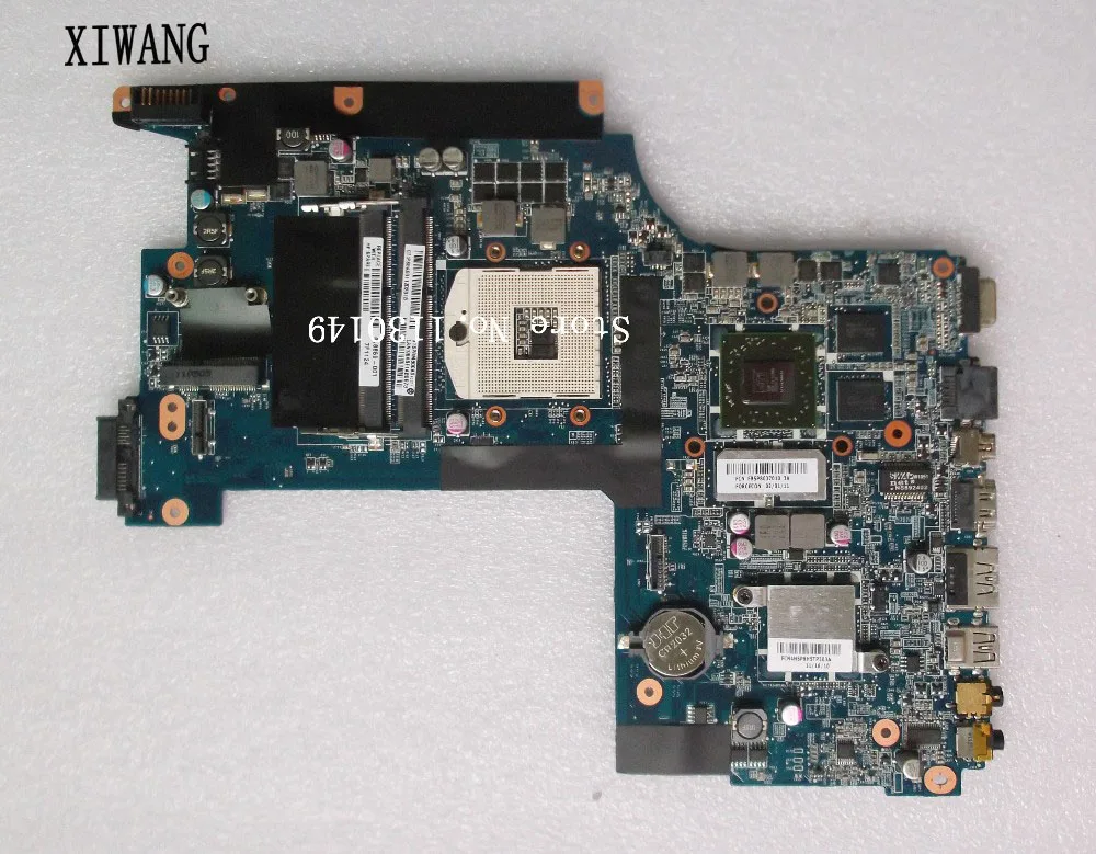 

618859-001 Free shipping For HP ENVY17 17-1000 Laptop Motherboard DA0SP8MB6F0 REV:F HD5850/1G mainboard 100% Tested