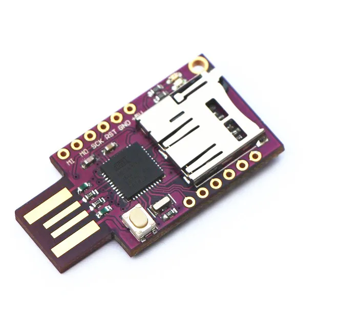 TF MicroSD Micro SD Card Slot Badusb USB Virtual Keyboard ATMEGA32U4 Module For Arduino Leonardo R3