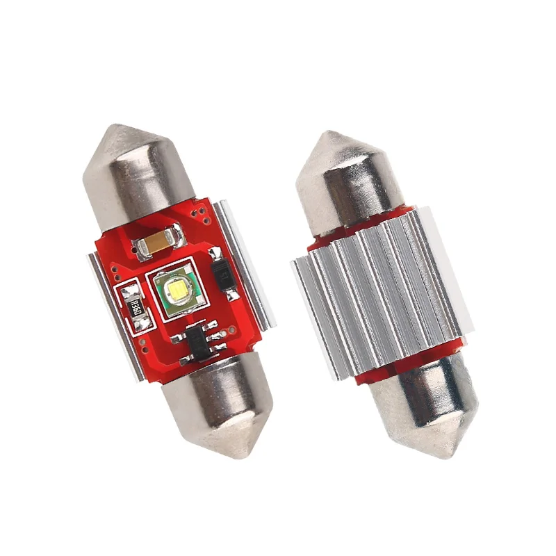 

herorider 2pcs 31mm Festoon Dome Light Bulb Map Reading Lamp 12V 36mm Festoon Dome Car Led Reading Light 39mm 41mm