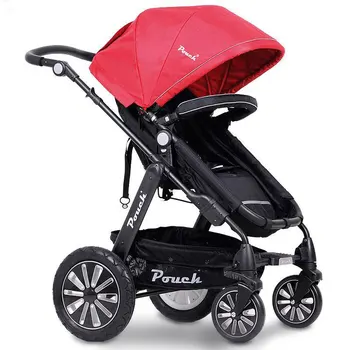 

Pouch baby cart child cart high view baby cart, can lie down and fold